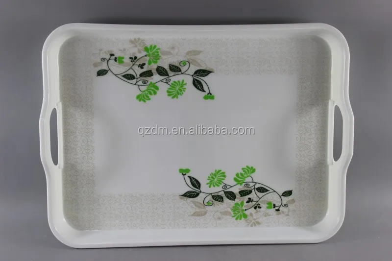 17.35inch Melamine serving tray 30% melamine tray