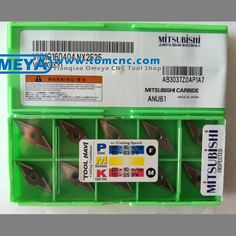 Vnmg160404 Vp15tf Mitsubishi Insert Tungsten Carbide Cutting Tool Buy