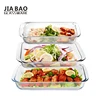 clear cheap rectangle oven high borosilicate glass plate