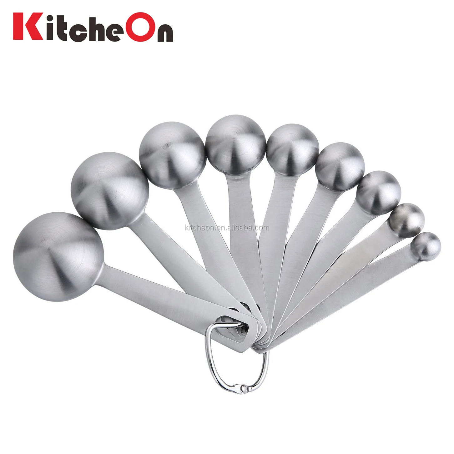 Premium Quality Stainless Steel Measuring Spoons Set of 9 Piece