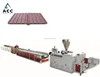 PVC Wood plastic profile producing machine/wpc profile production line
