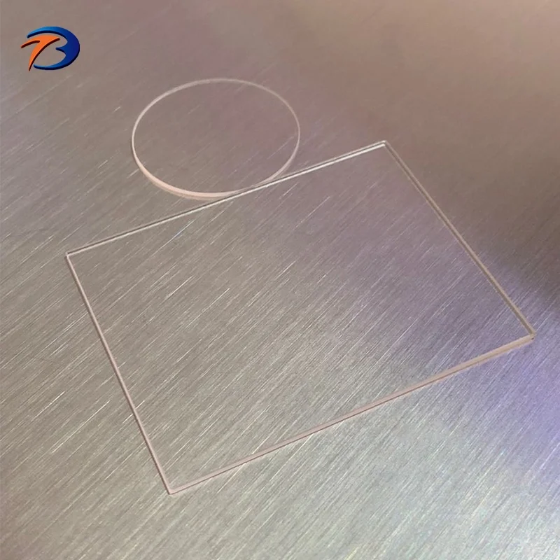Custom optical quartz glass plate optical laser protect window