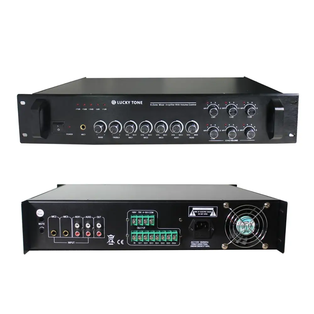 6 zone speaker selector