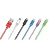 6ft micro MESH cable with metal tip fast chargin cable