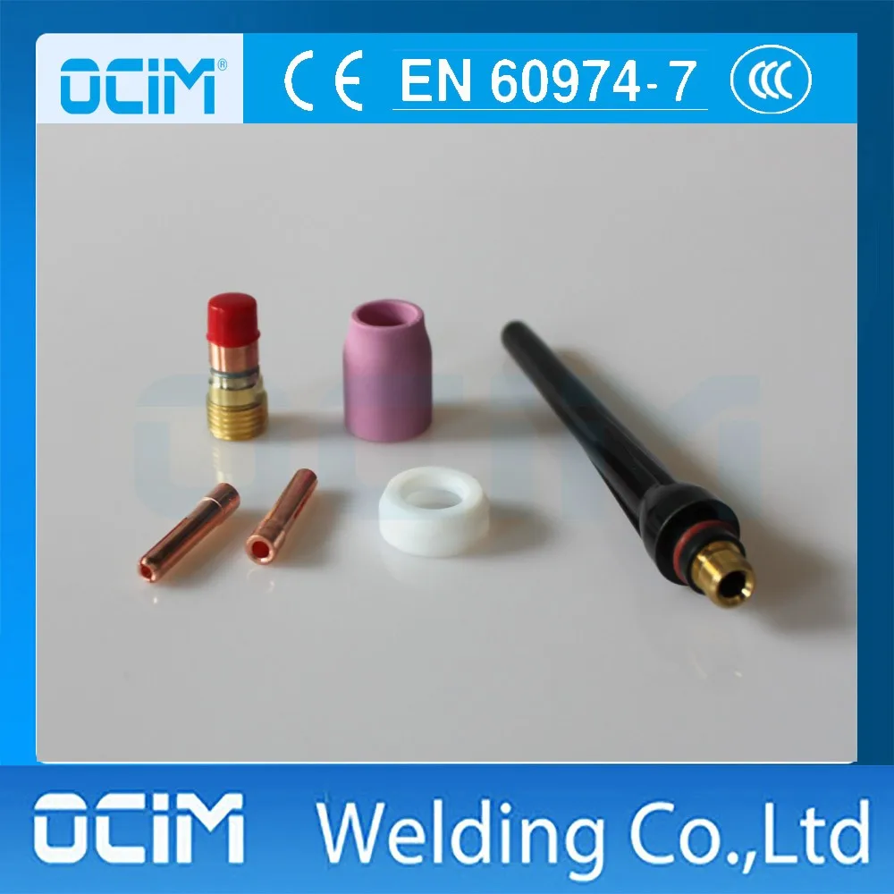 6pcs Small Tig Welding Accessory Kit With Stubby Gas Lens 4gl Buy