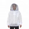 Factory Price Beekeeping Fencing Veil White Protective Suit 3 Layer Ventilated Bee Jacket