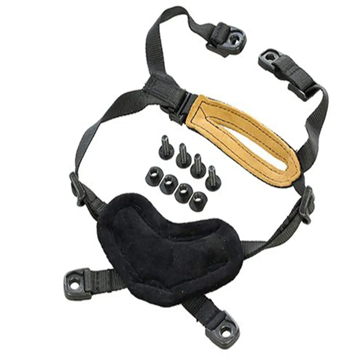 FMA MICH Helmet Retention System H-Nape Head-Loc with 4 Points Chin