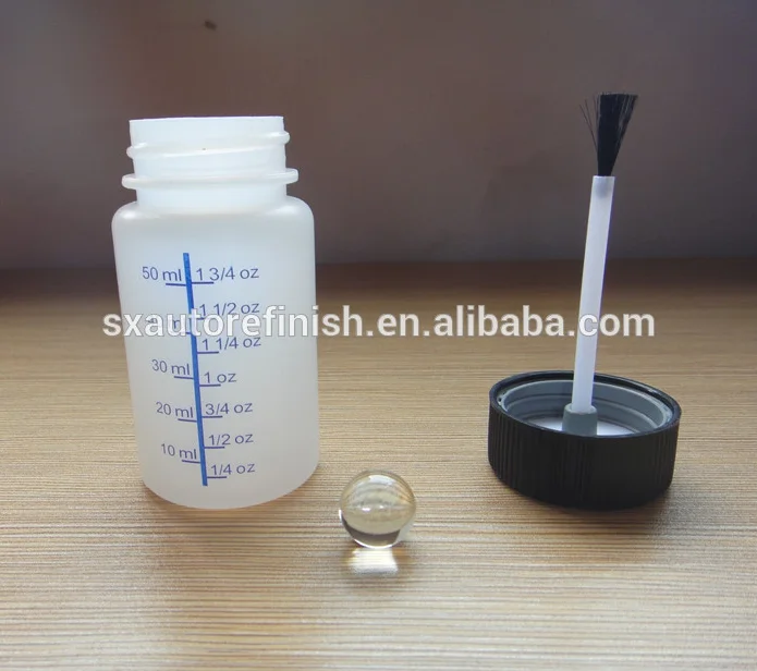 Car Paint Solvent Auto Touch Up Paint 50ml Brush Bottle Pen All Makes