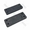 Rubber coated gun magnet gun holder with screw and 3M sticker 35lbs/42lbs strong pull force
