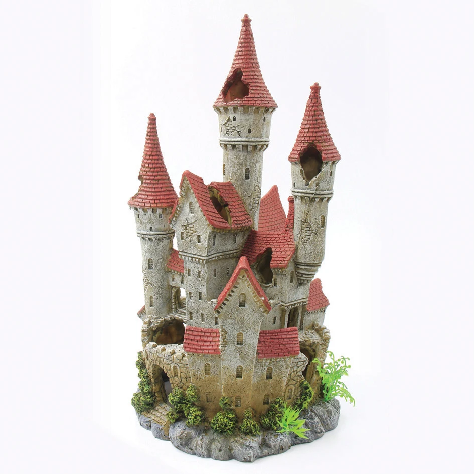 Aquarium Fish Tank Decoration Castle Ornaments Buy Castle Castle Ornaments Aquarium Fish Tank Decoration Product On Alibaba Com