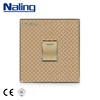 Naling Factory Direct Sale 86*88mm And 1Gang Click Control Switch For Light