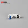 EF027-A Push-to-connect stem L shape Elbow Ro Water Adapter Fitting