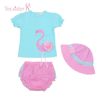 Newborn Baby Girl Clothes Set Bulk Wholesale Kids Clothing Hot Pant Set