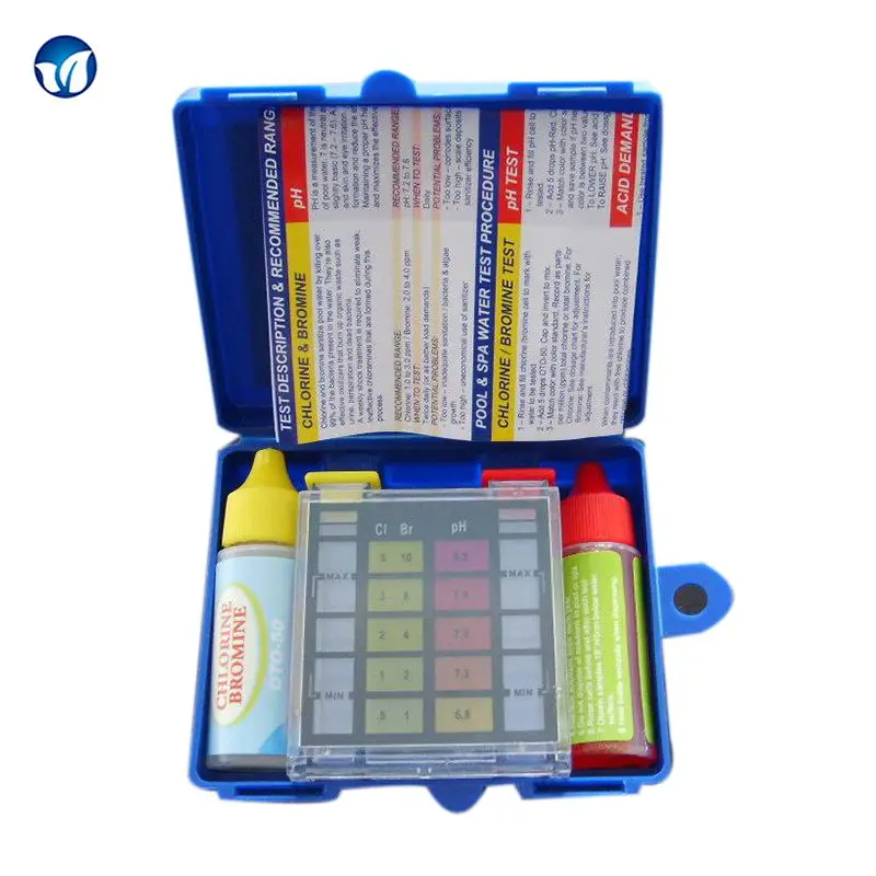 Test Swimming Pool Water Quality 3 In 1 Swimming Test Kit Refills Test
