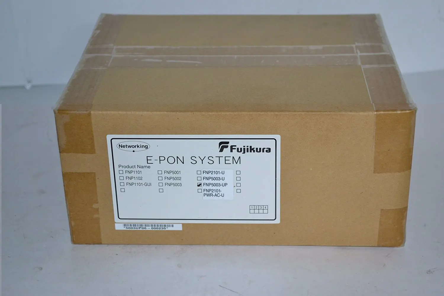 NEW IN BOX EPON SYSTEMS /FUJIKURA FNP5003-UP ONU Ethernet Optical Modem