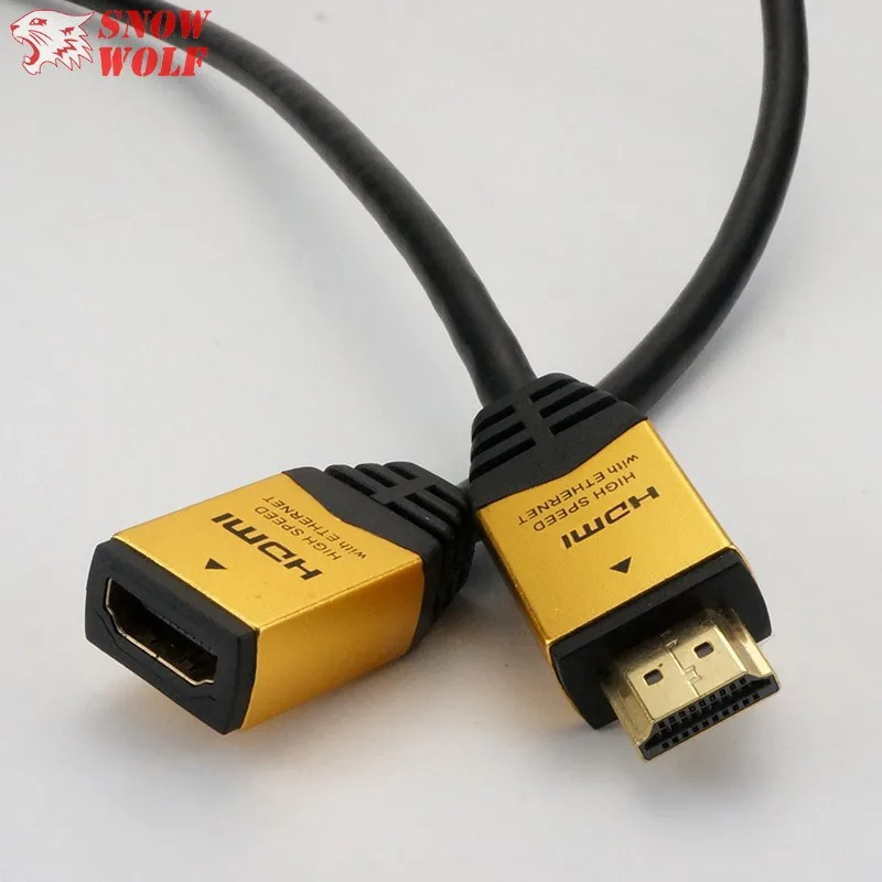 Cable Hdmi True Hd 4k/60fps Premium 24k Gold Plated Locking Hdmi