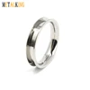 4mm Blank Titanium Ring for Inlay 3mm Groove Width Making Wedding Band Ring by Yourseld, Inlay Wood/Deer Antler/Turquoise/Stone