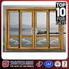 luxury aluminum grid glass sliding doors
