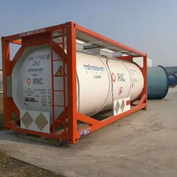 20 Feet Iso Tank /sulfuric Acid Tank Container With Lower 