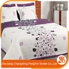China new design microfiber brushed polyester fabric material for duvet covers