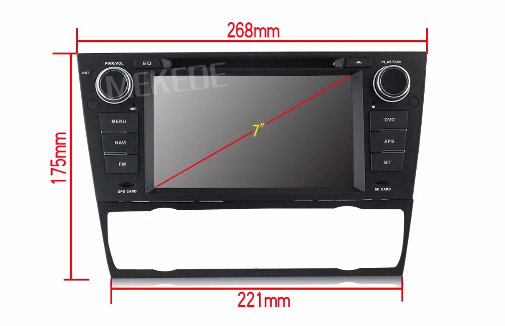 Perfect In stock Car Multimedia Player GPS Navigation For BMW 3 Series E90 E91 E92 E93 Canbus dvd automotivo BT RDS 1080P Touch Screen 10