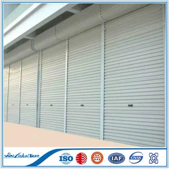 Warehouse Galvanized Steel Roll Up Door Ce Certificate Good