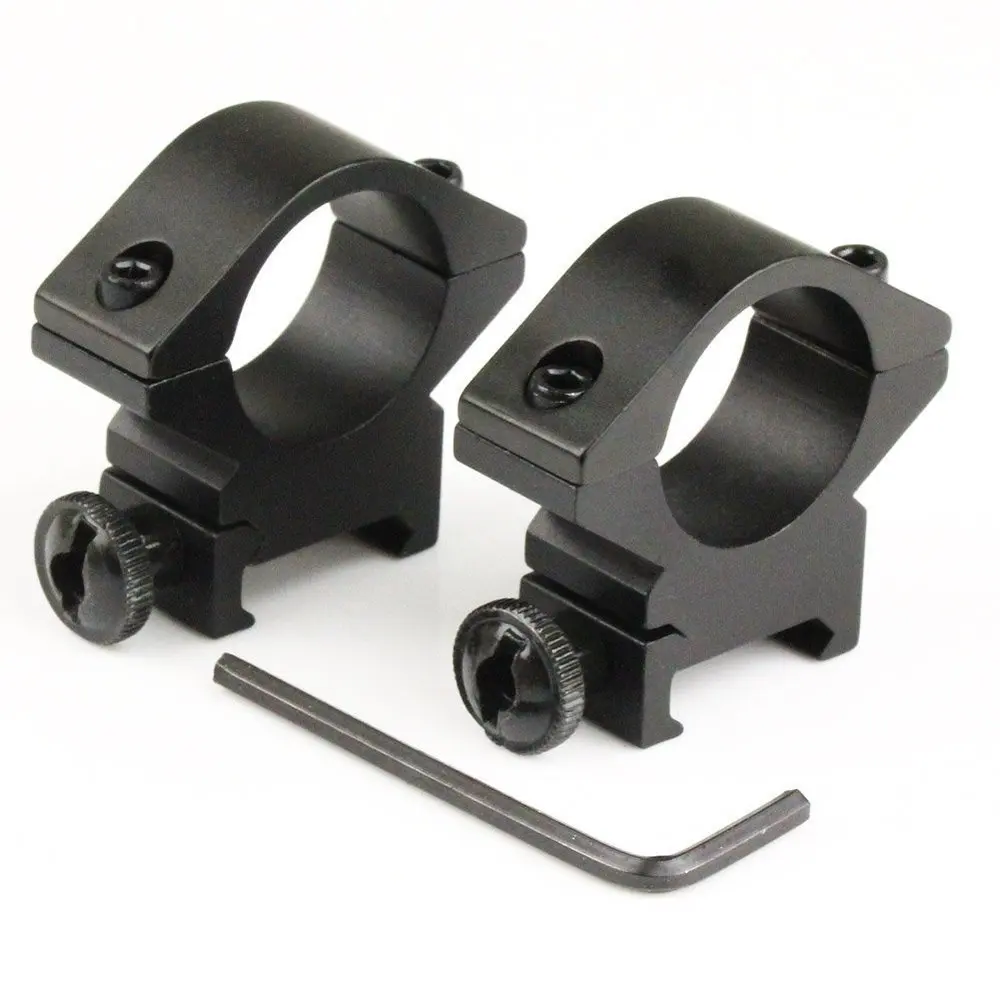 25DK Tactical 25.4mm Scope Rings Mount Holder For Flashlight And Laser Sight