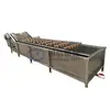 Top quality water cleaner machine washing waxing and sorting peeling drying production line Food process for sale