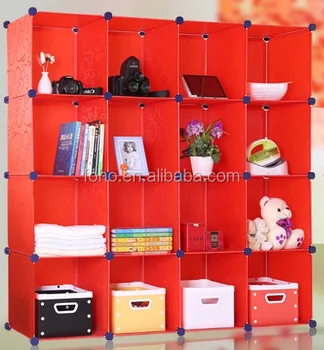 Big Red Color Shoe Storage Shoe Cabinet Shelf Cardboard Diy