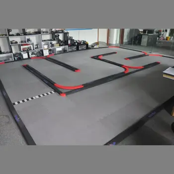 indoor race car track