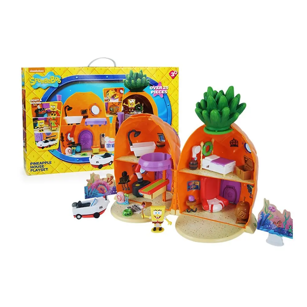 spongebob mini playset