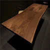 factory direct sell natural live edge table top display refrigerator used for restaurant