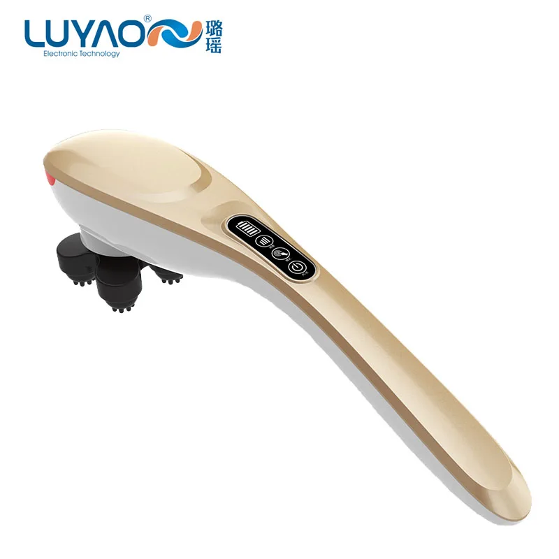 Ly631a Plastic Portable Electric Vibrating Handheld Body Massager