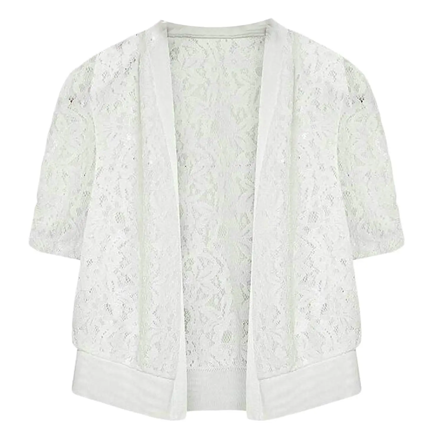 white lace shrugs and boleros