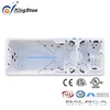CE/ETL Dual zone Swim Spa simple swimming spas JCS-SS1 with big surfing jets