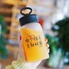 Different styles of glass water cups suitable for the use of modern young people