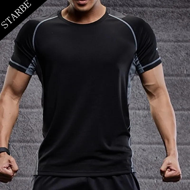 Custom Dry Fit Breathable Polyester Sports Tshirt Man Athletic Shirts ...