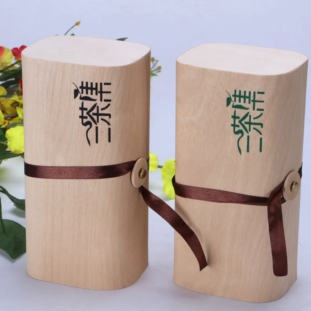 自然形状迷你木质树皮盒木质茶叶包装盒批发