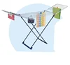 548-19 outdoor clothes drying racks, foldable cloth dryer rack with basket household