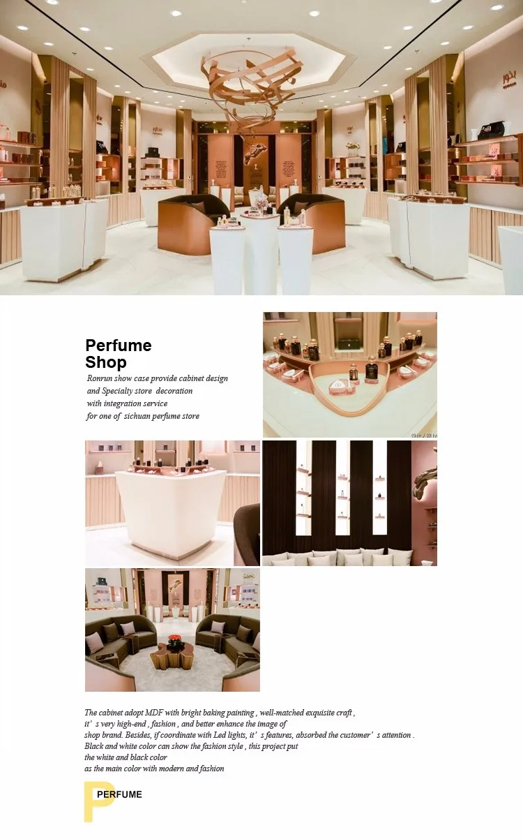 Luxury Perfume Display Showcase Furniture Design For Shop In Shopping Mall Luxury Perfume Display Showcase Furniture Design For Shop In Shopping Mall