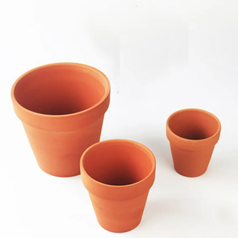 Modern Home Decorative Cheap Mini Ceramic Flower Clay Pots Gardening