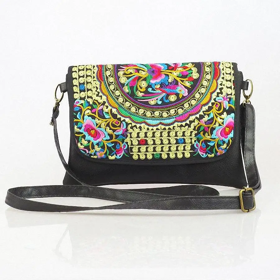 ethnic shoulder bags