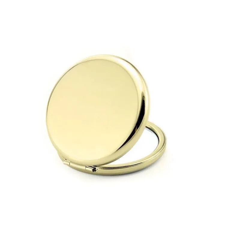 Wholesale Compact Mirror Colorful Makeup Mini Mirror Metal Pocket