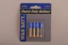 aaa, r03, um-4 Mercury Free Carbon Zinc Battery (PVC/Aluminium Jacket, OEM welcomed)