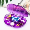 Hot Selling Plastic Mini 8 Grid Weekly Pill Storage Organizer Box For 7 days