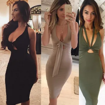 Cleavage Prom Dresses