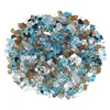 Outdoor garden tabletop fire pit glass stones lowes