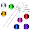 5mm LED Diode Light Kit with Color White Red Blue Green Yellow UV, Fast, Slow Flashing, RGB