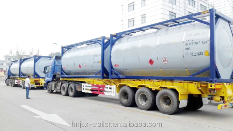 hcl sulphic acid tank container asme t14 iso tank container for