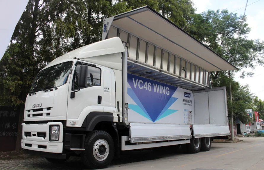 Isuzu Trucks 6x4 Wing Body Truck - Buy Wing Body Truck,Van Truck